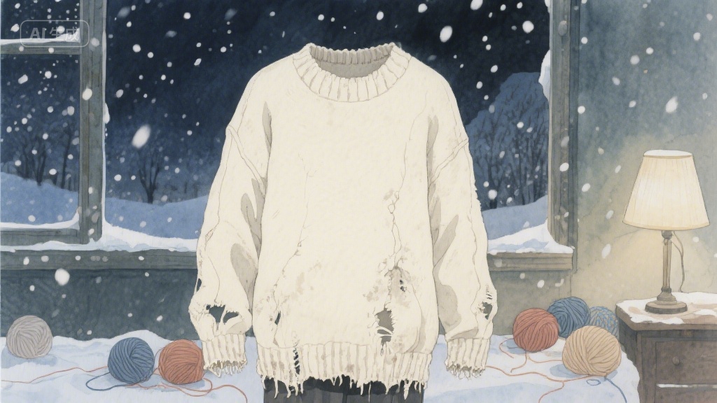 旧毛衣里的时光，藏着我一生的暖