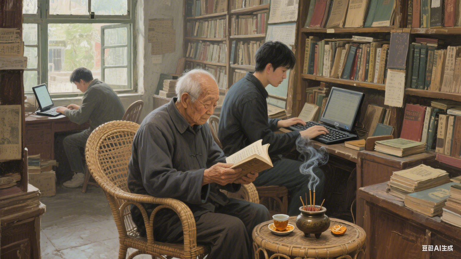 城市褶皱里的旧书店：时光沉淀的墨香角落