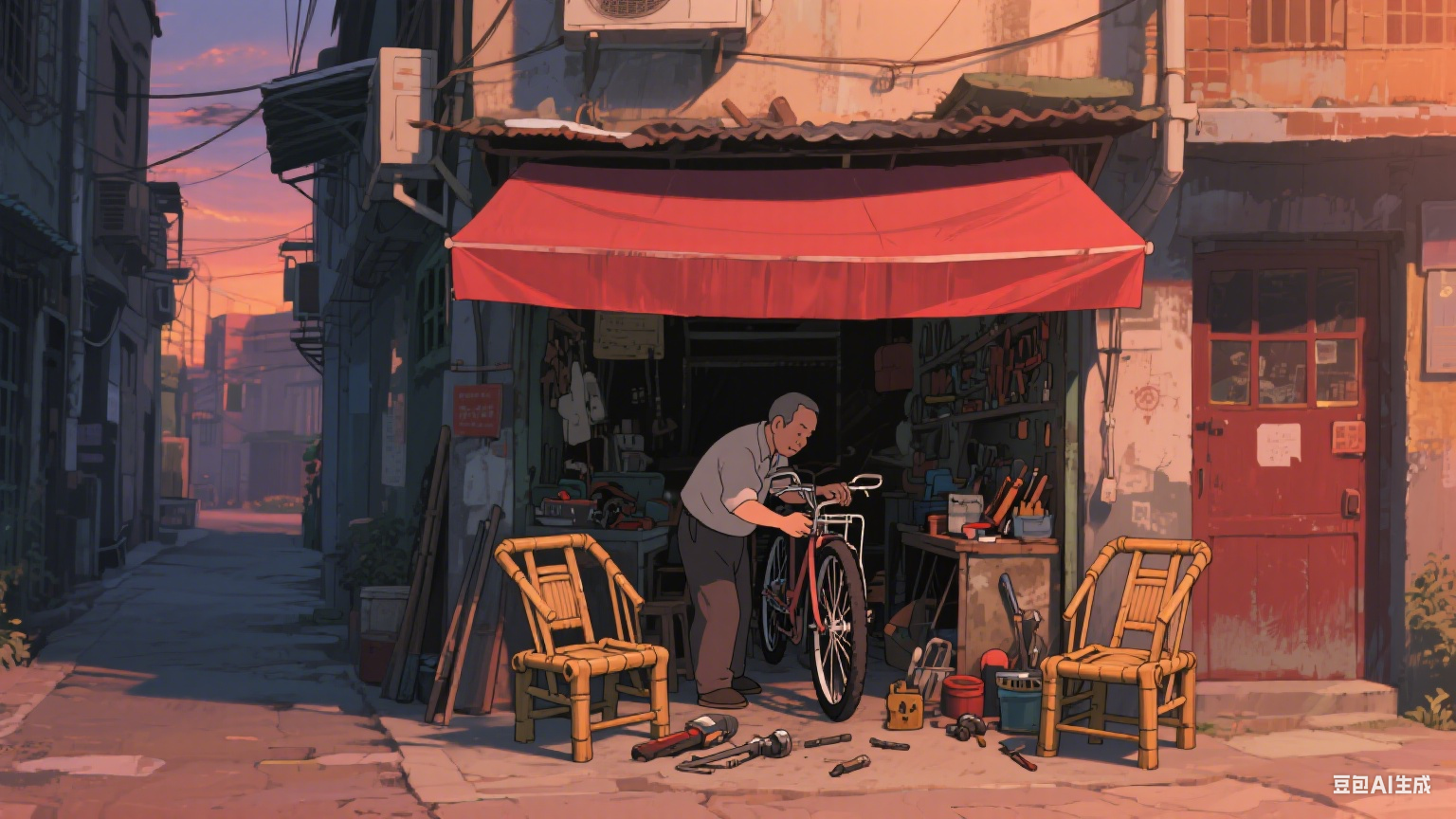 巷弄里的藤与光:那些缠绕人心的关系