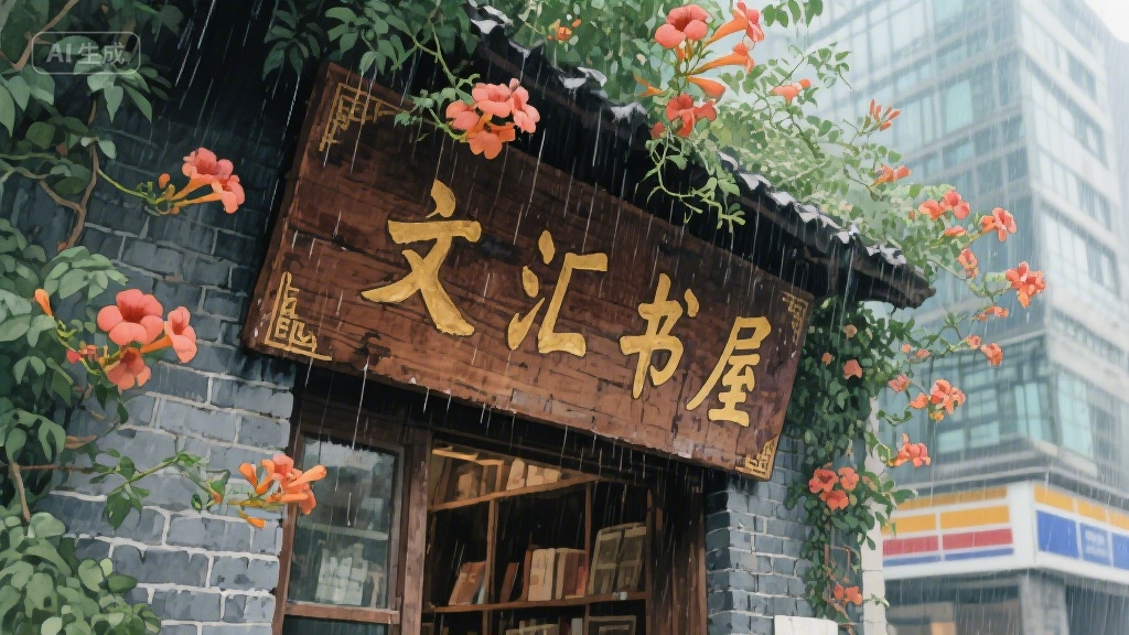 街角老书店：时光褶皱里的纸墨香