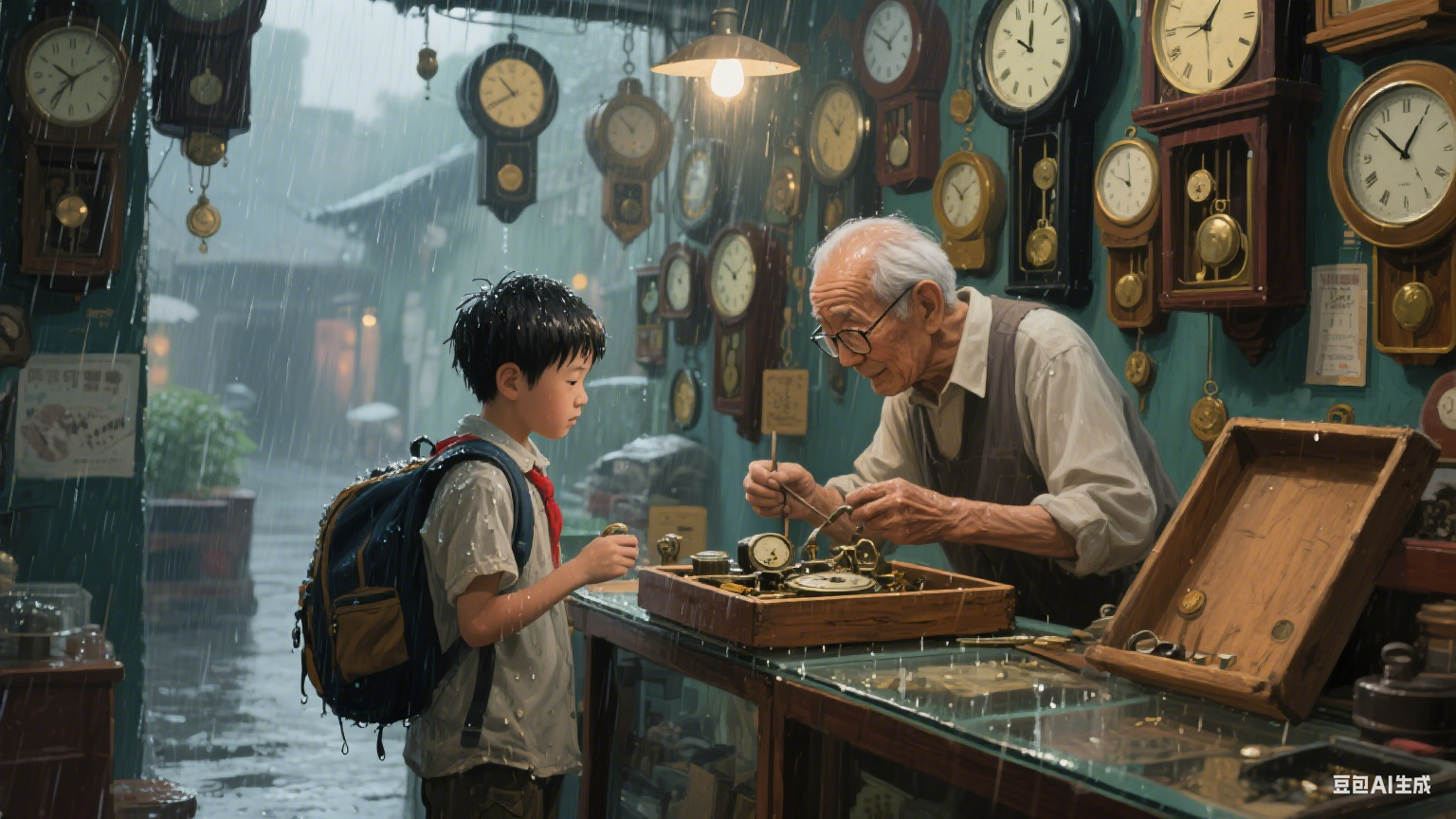 老钟表店的秘密