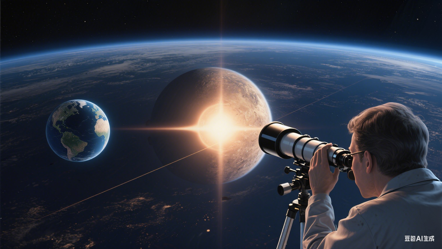 水星凌日:苍穹上演的行星 “剪影秀”