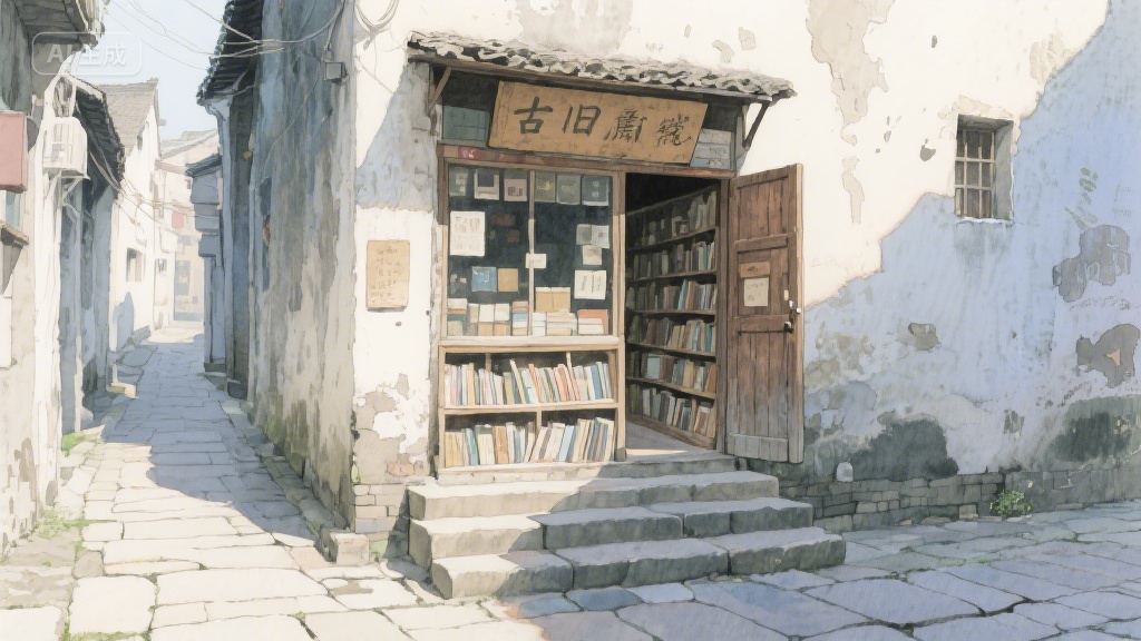 城市褶皱里的旧书店：时光与墨香的栖息地