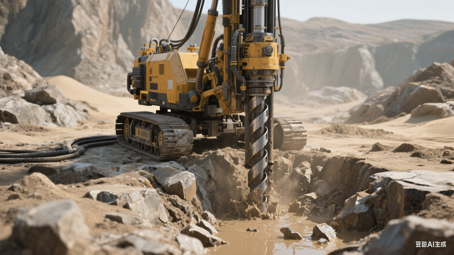 钻机：工程建设中的 “钢铁先锋”