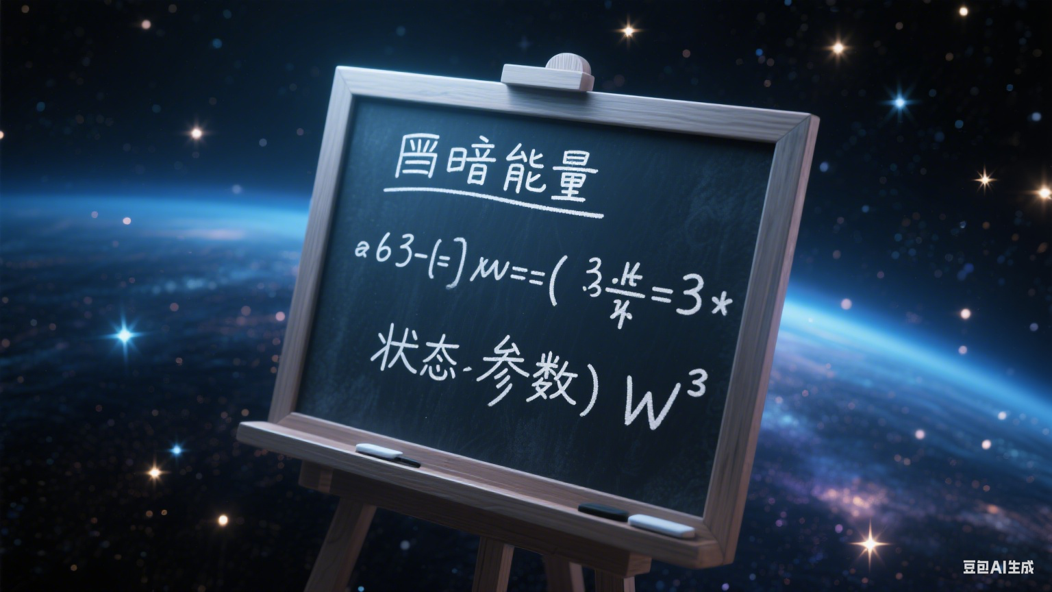 星尘织就的谜：暗能量方程状态参数的诗意探寻