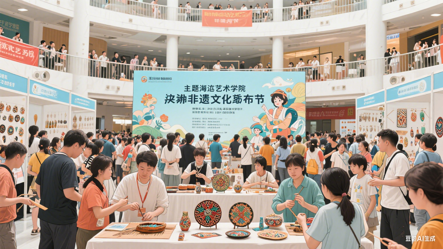 临港艺术学院举办 “非遗文化艺术节” 吸引 10 万市民线上线下参与
