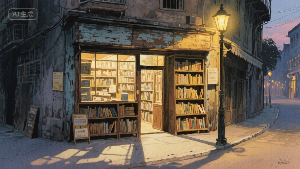 街角那间旧书店，藏着多少不为人知的小秘密