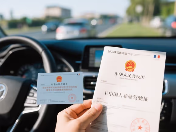 法国留学生中国驾照怎么考