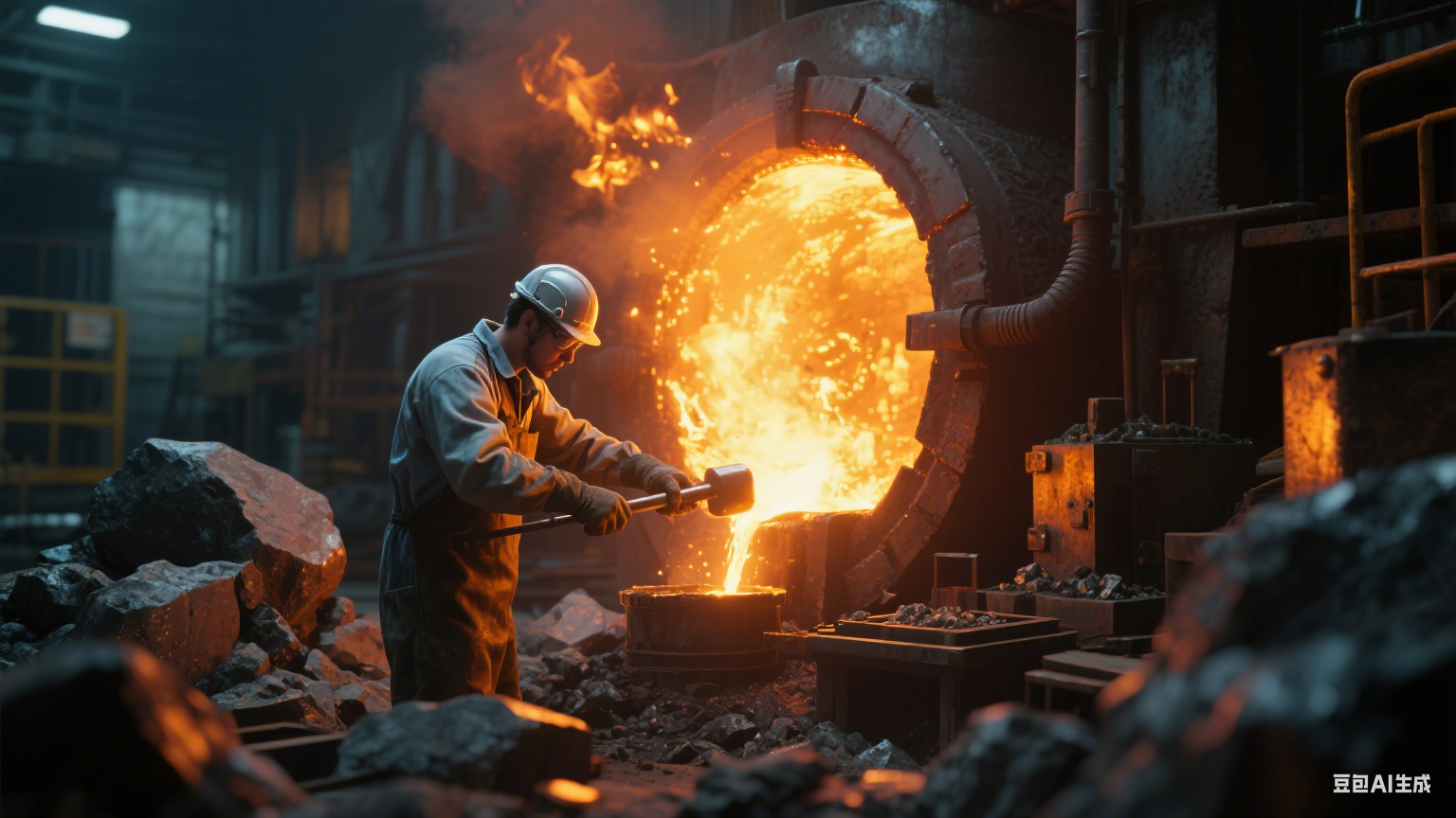 炉火与金属的千年私语 —— 冶金工程技术的诗意巡礼