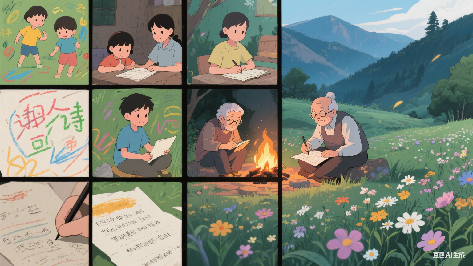 诗行里的微光：藏在文字褶皱里的温柔与力量