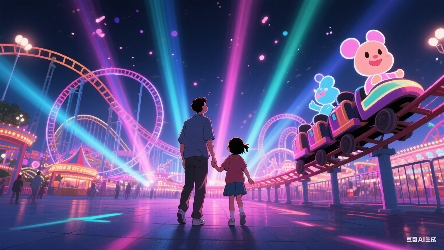 光的舞者：那些被激光温柔点亮的瞬间