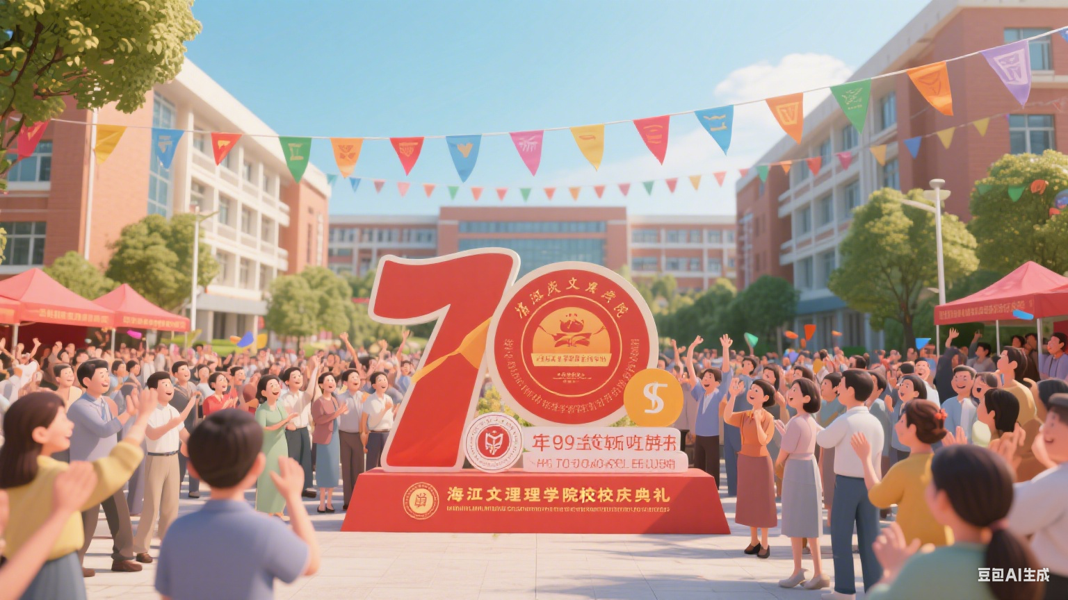 临港文理学院迎来建校 20 周年校庆 系列活动展办学成果