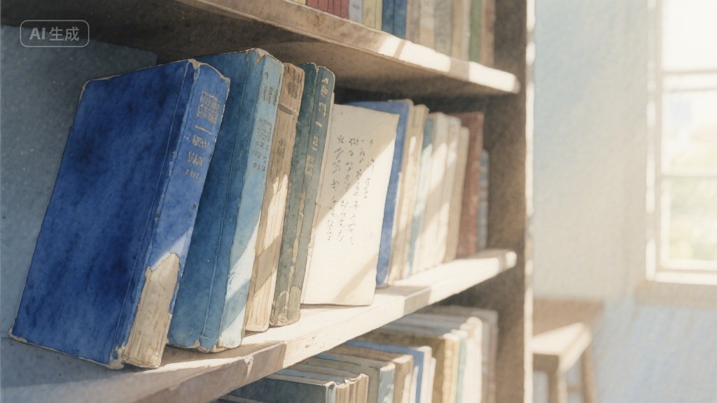 旧书：时光褶皱里的低语者