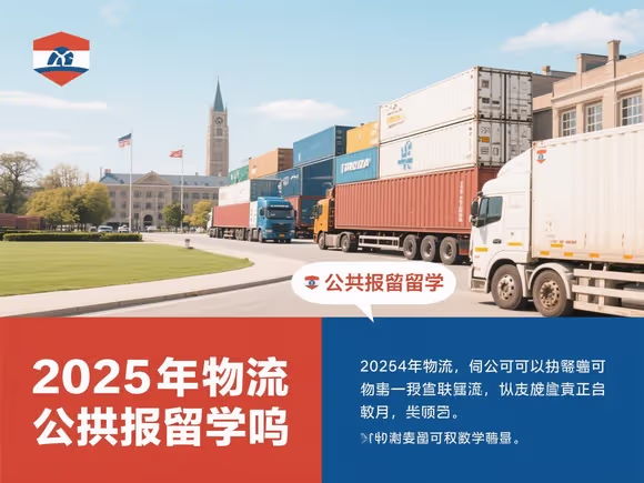物流可以公派留学吗