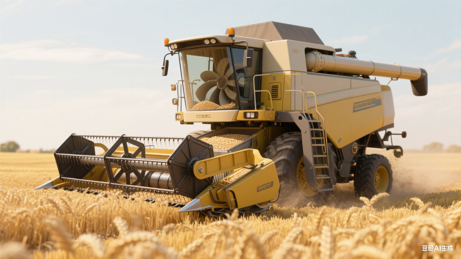 金色田野里的收获伙伴：收割机的多维解读