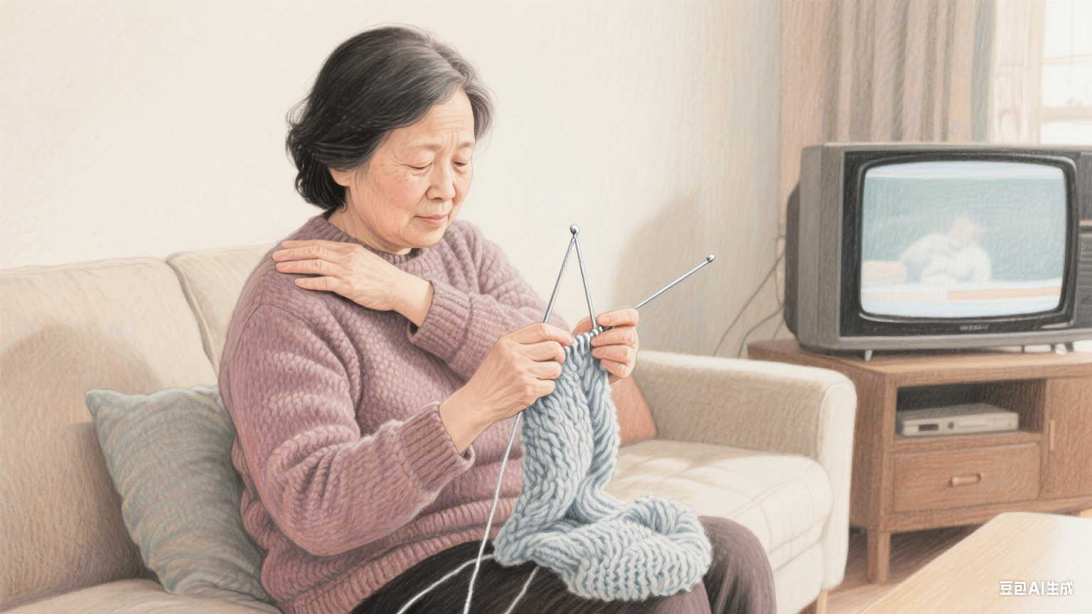 衣柜深处的旧毛衣,藏着我不敢触碰的暖