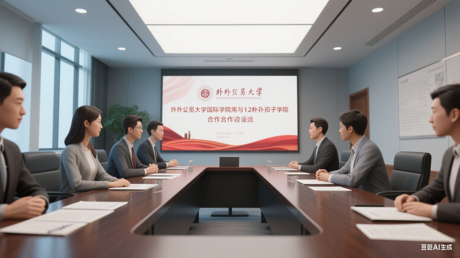对外经贸大学国际学院与孔子学院合作开设中文 + 商务项目 培养复合型人才