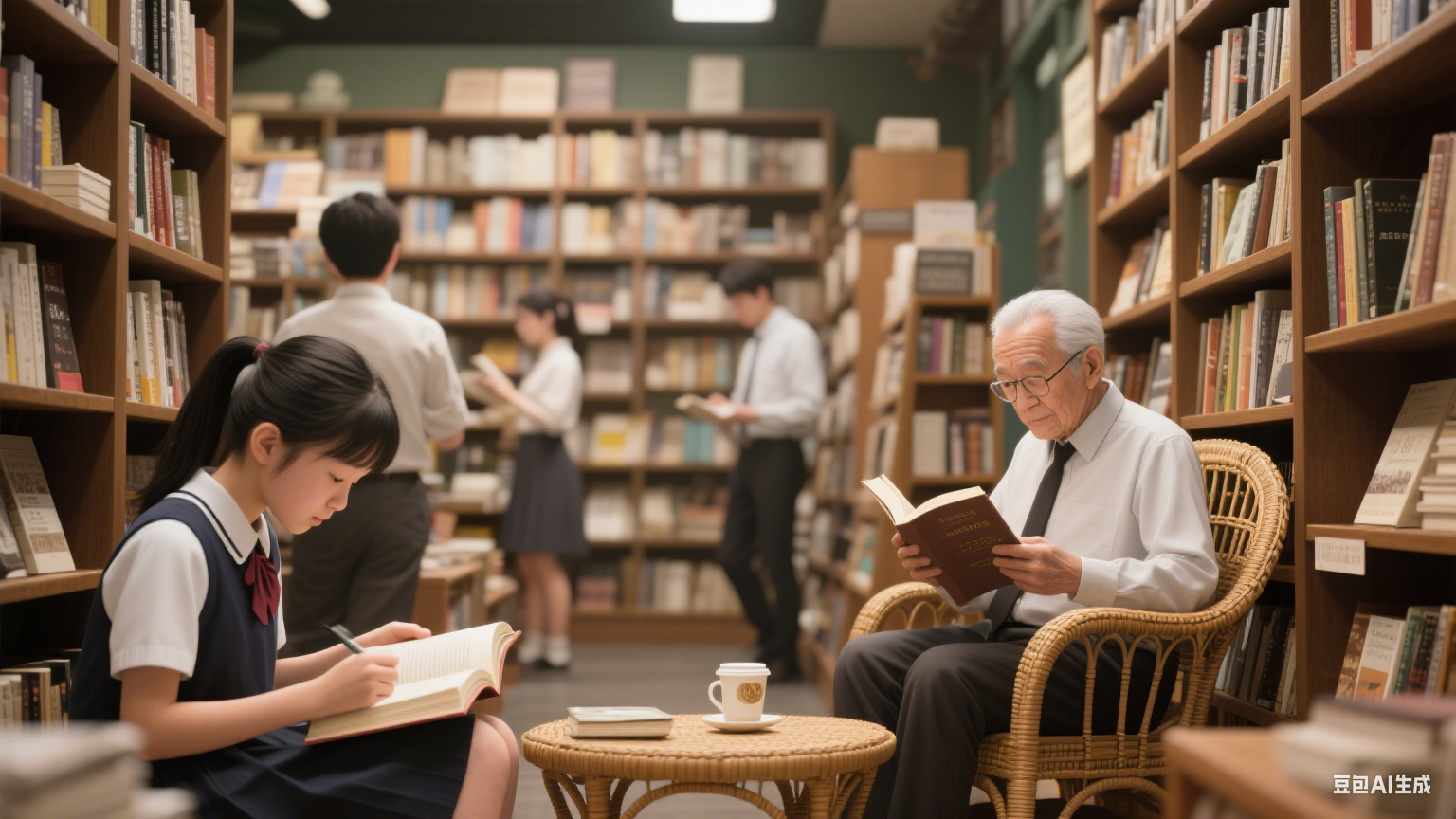 城市独立书店的生存微光