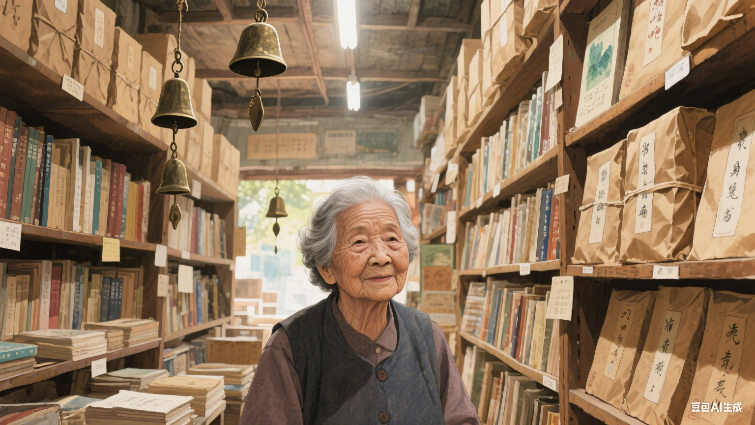 旧书店里的时光信笺