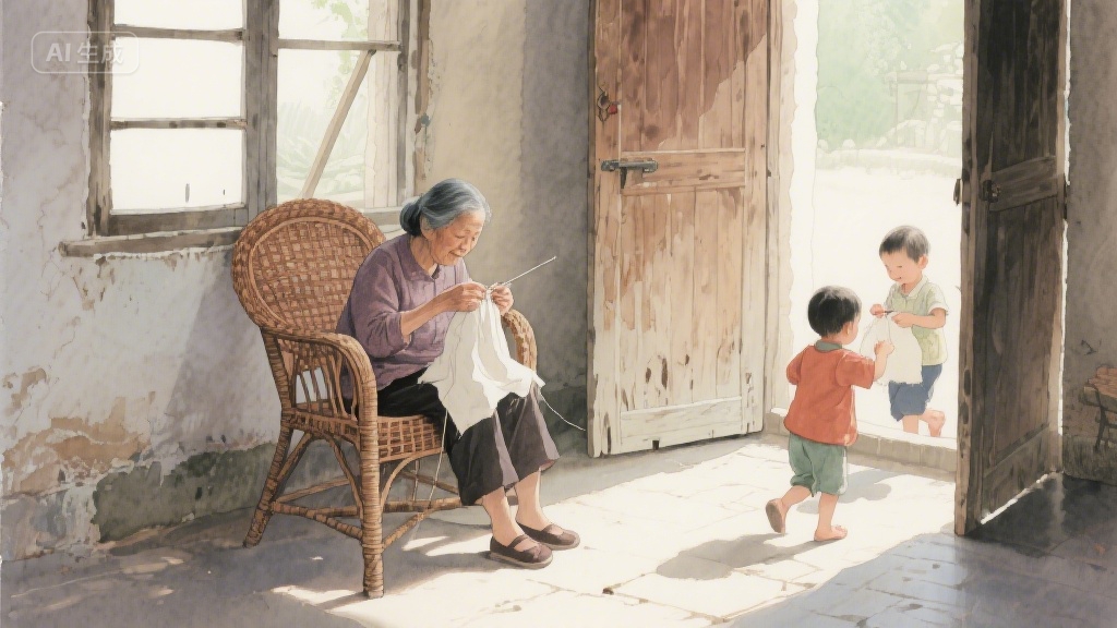 外婆的老藤椅，藏着我半生的暖