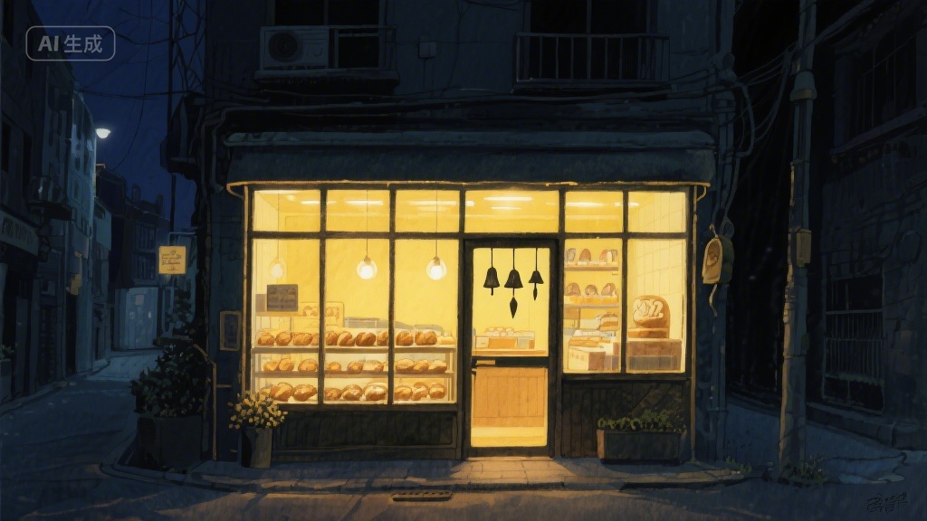 巷尾那间亮到凌晨的面包房，藏着多少人的温柔心事