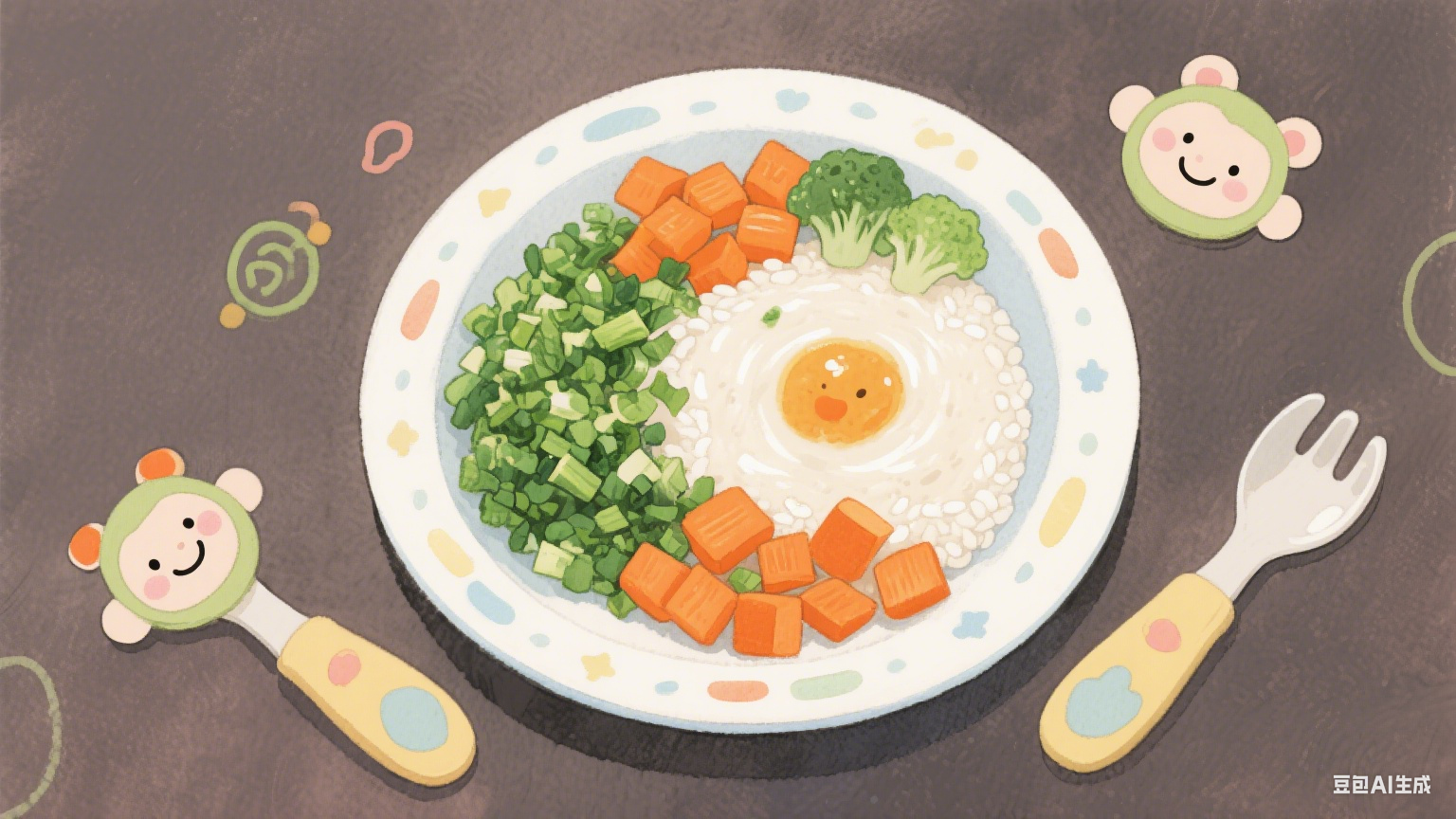 一碗辅食里的时光褶皱