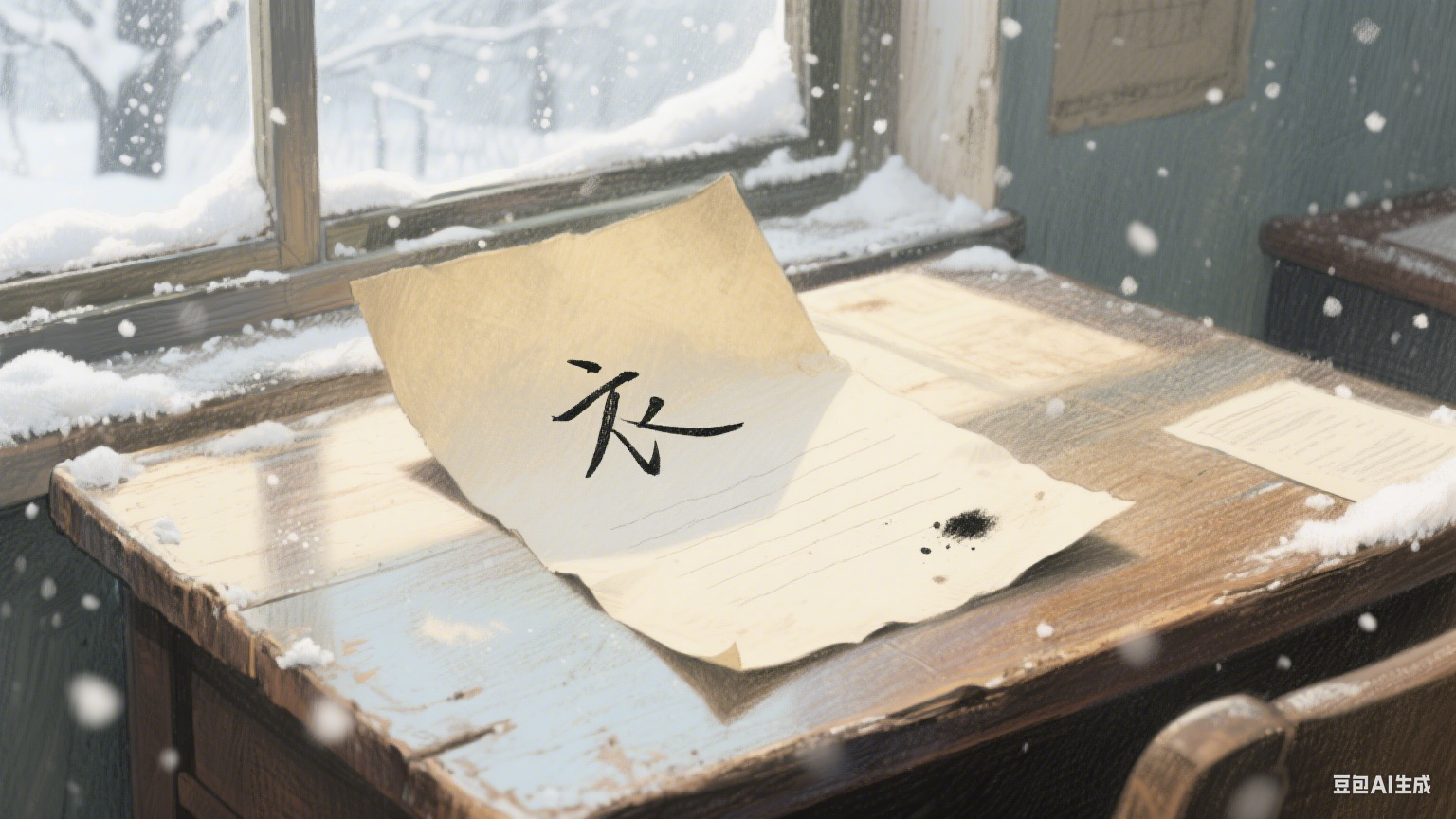 墨色余温里的未言之意