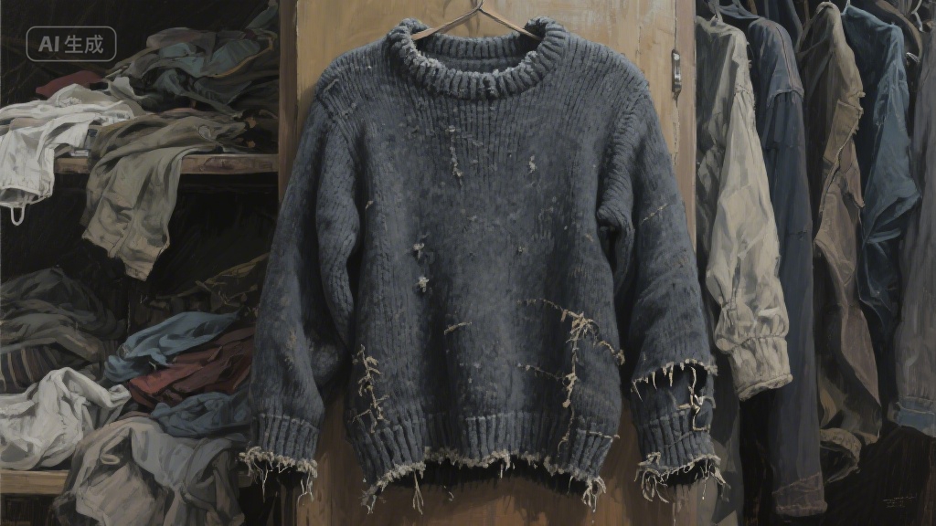 衣柜深处的旧毛衣，藏着我整个冬天的暖