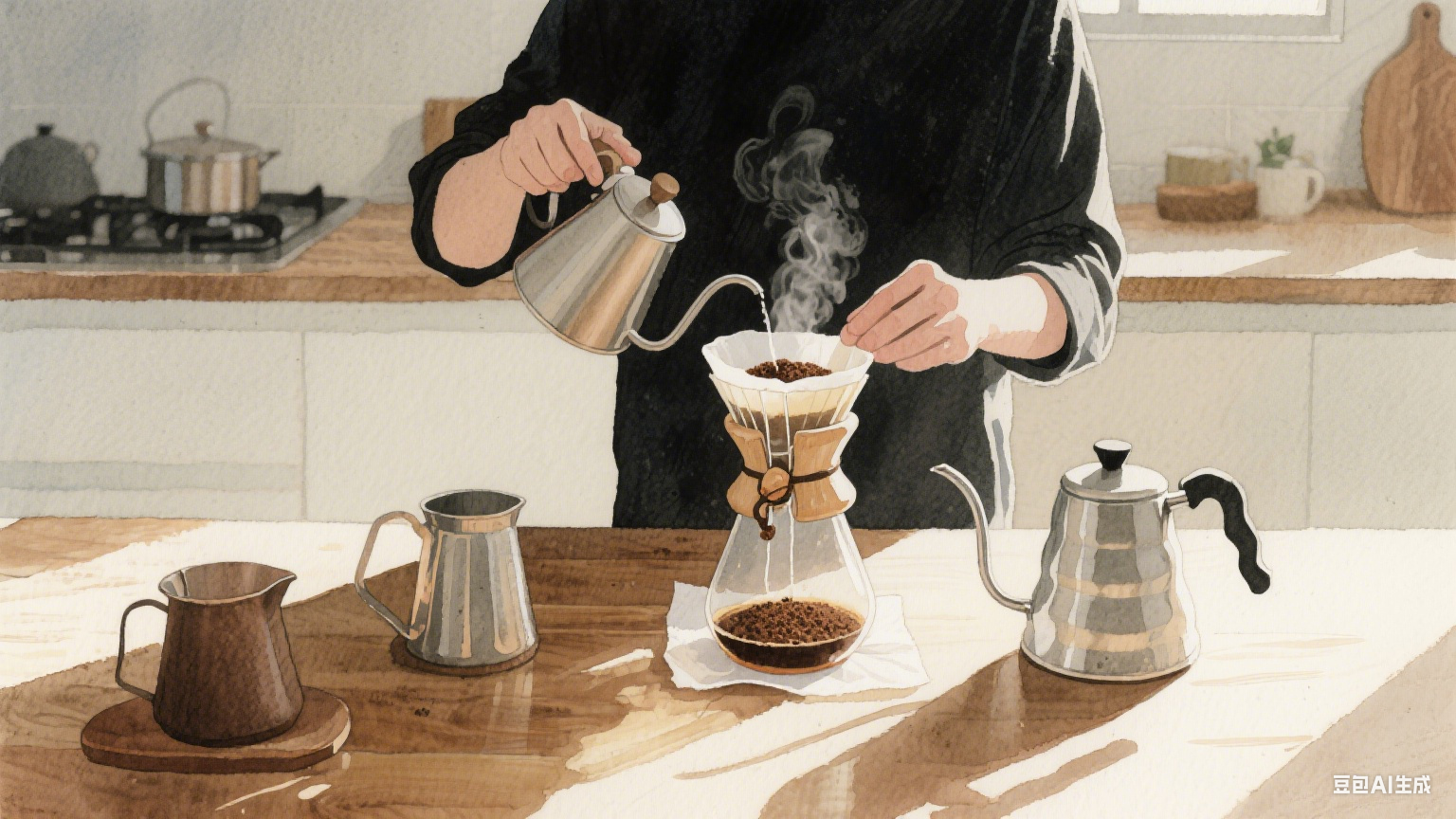 玻璃壶里的琥珀时光