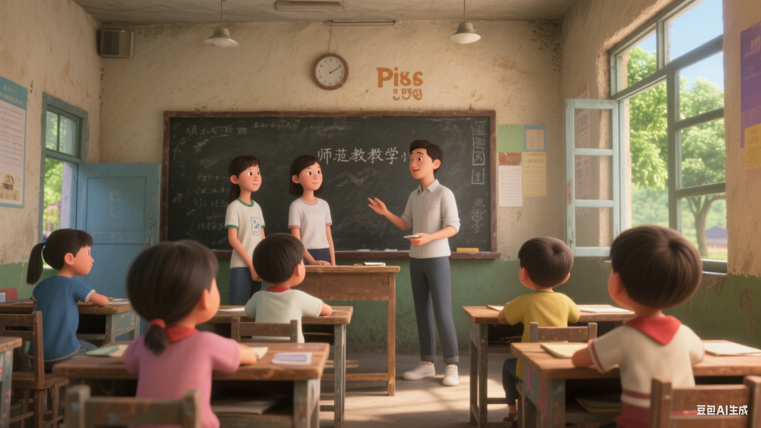 临港文理学院开设 “乡村教育实践课” 组织学生支教助力教育均衡