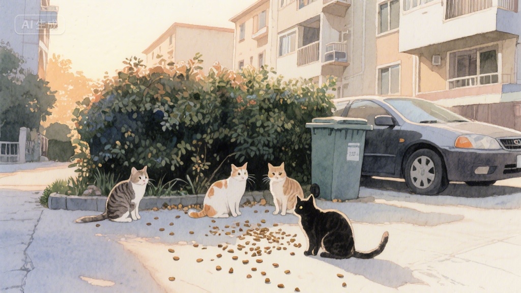 城市角落里的毛球：那些与我们共享烟火气的流浪猫