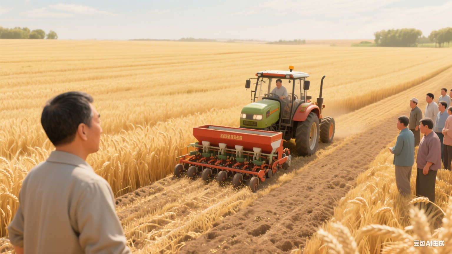 田野上的播种使者：播种机里藏着的丰收密码