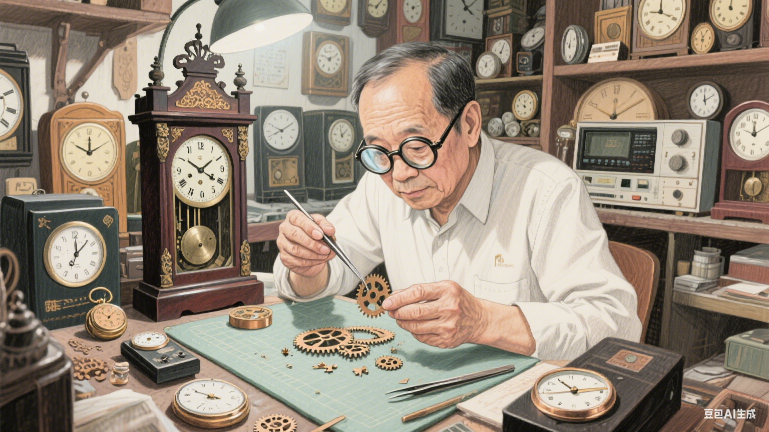 老钟表铺的秘密