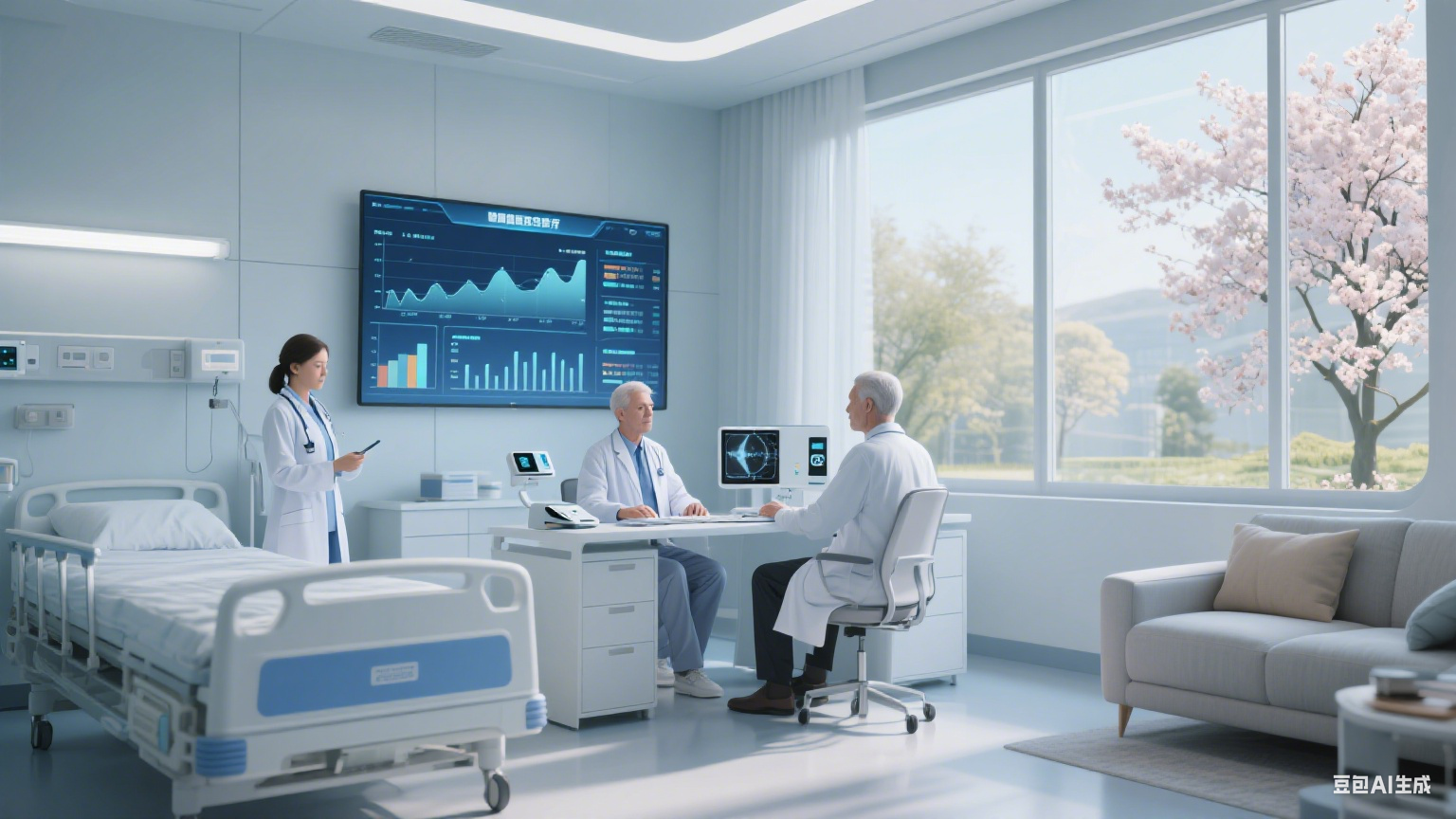 当科技与生命共舞，智慧医疗如何以温柔笔触勾勒健康的诗意画卷？