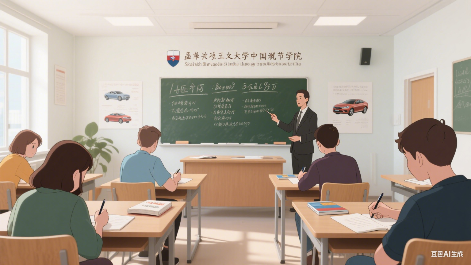 斯洛伐克布拉迪斯拉发大学孔子学院 中文加汽车零部件通欧洲 商务 HSK 考点促供应链合作