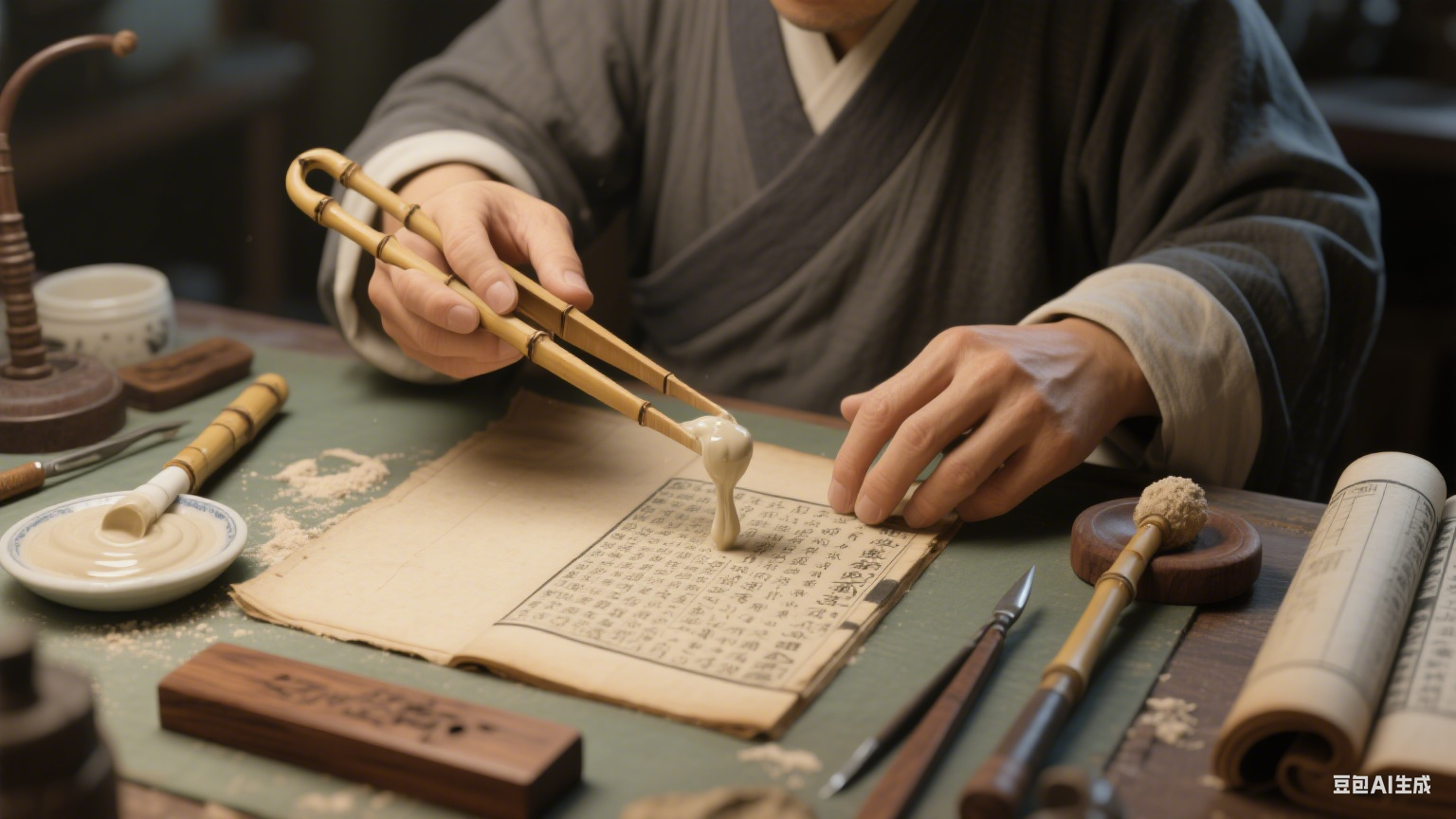 古籍修复：文明延续的隐秘工程