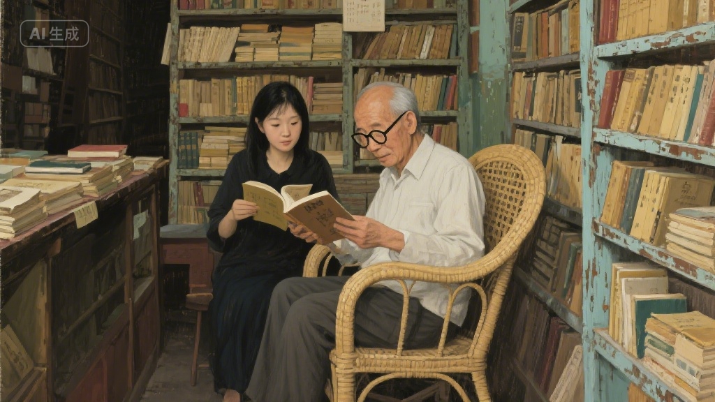 旧书店里的时光信笺