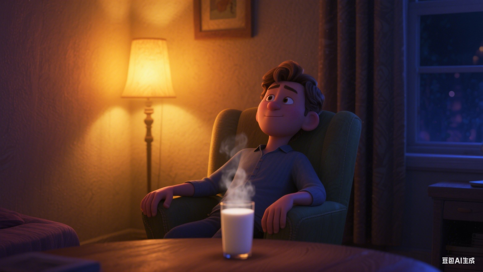 把星光揉进晚安里