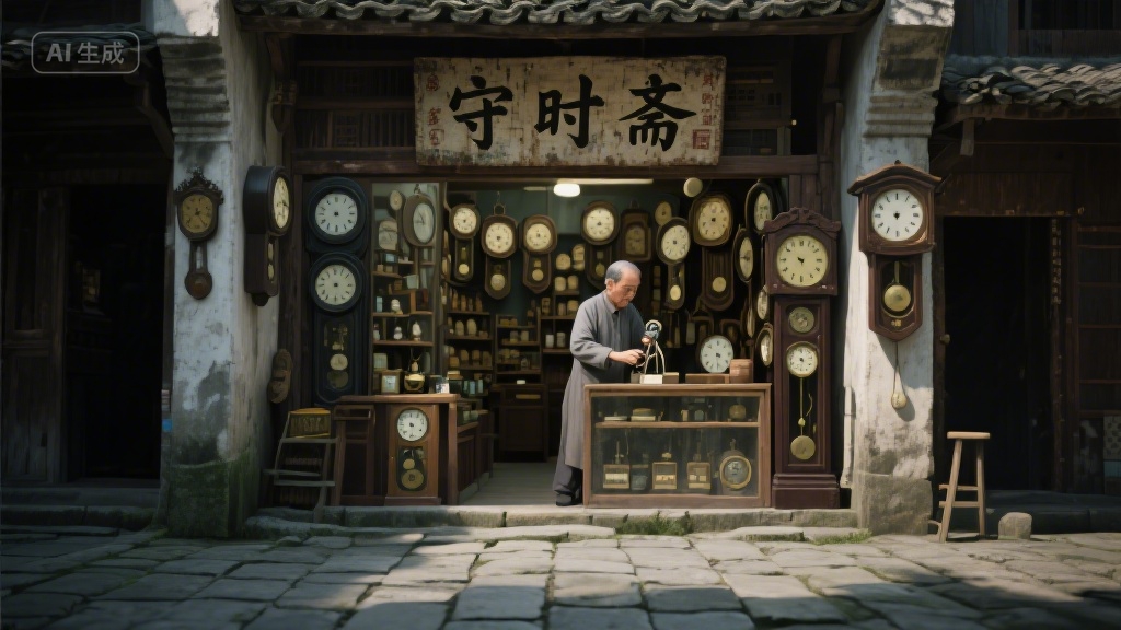 老钟表店的秘密