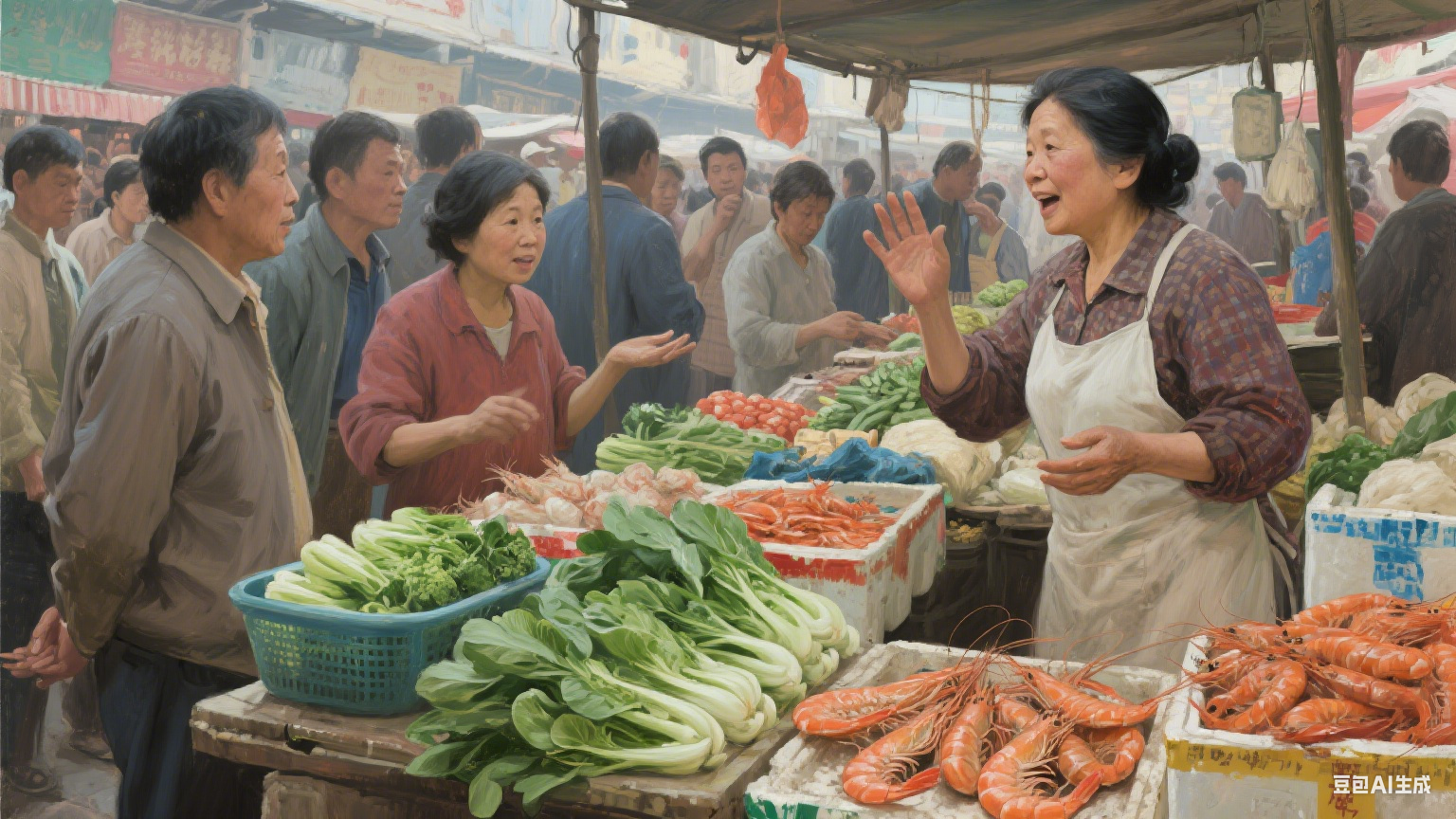 周末早起去菜市场，才是生活最治愈的打开方式