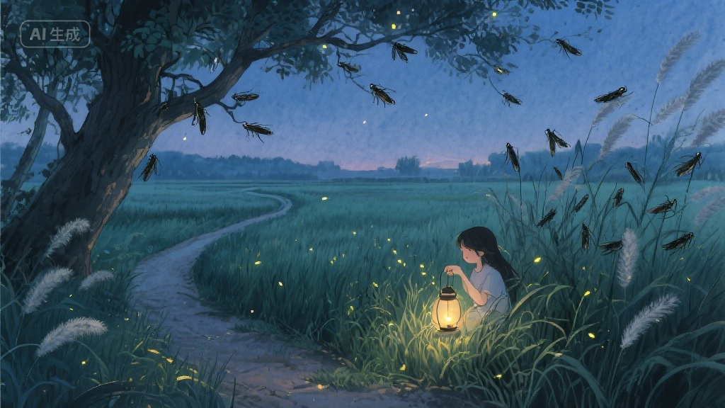 流萤记:漫夜里的星子坠落人间