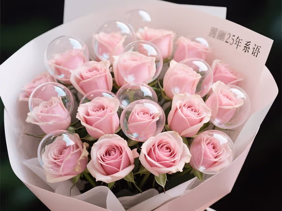 多头泡泡玫瑰花语