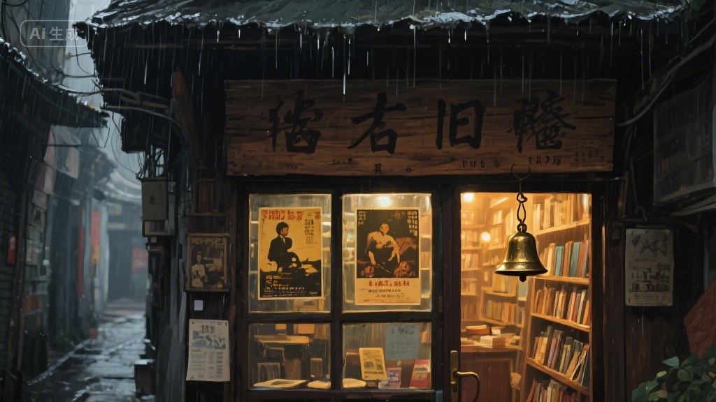 巷子里的旧书店，藏着比时光更慢的故事