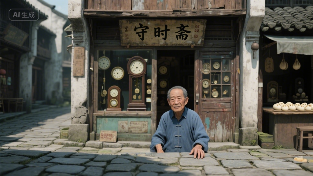 老钟表店的最后一块怀表