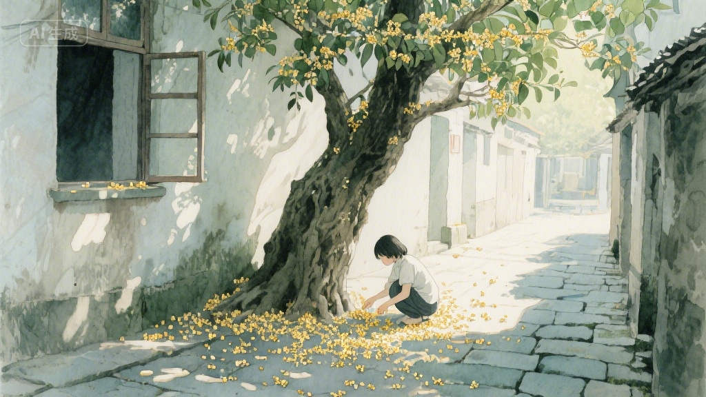 桂花落时,岁月缝香