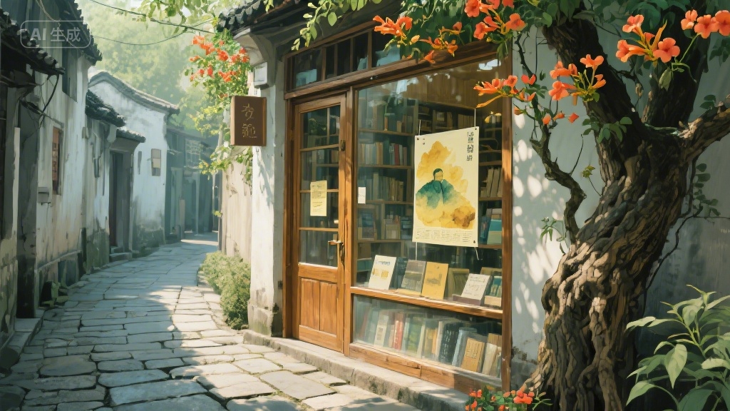 巷尾书斋：时光褶皱里的墨香秘境
