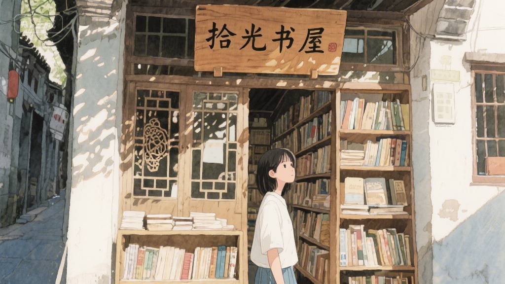 旧书店里的时光信笺