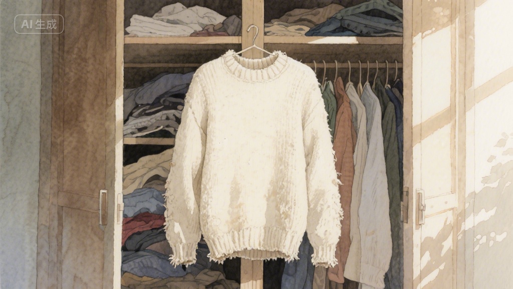旧毛衣里的时光，藏着永不褪色的暖