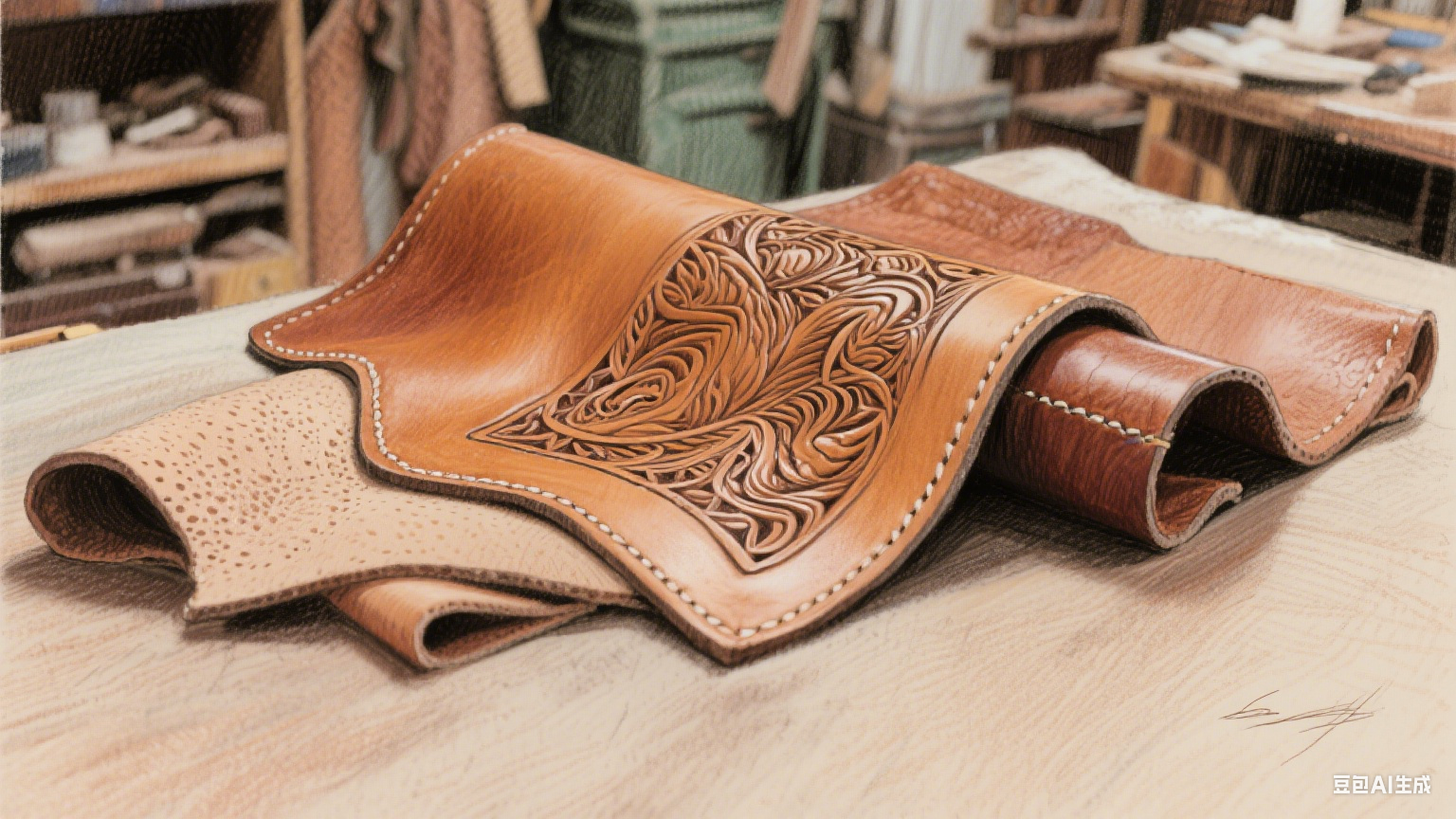 手工皮具：时光沉淀下的质感生活伴侣