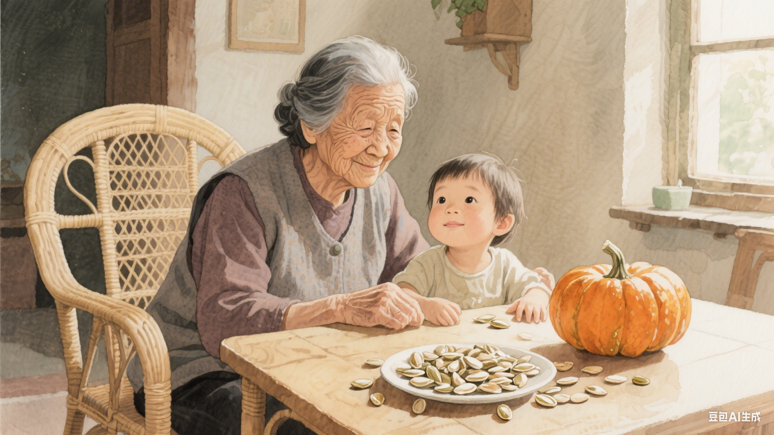 外婆的老藤椅，藏着我半生的暖